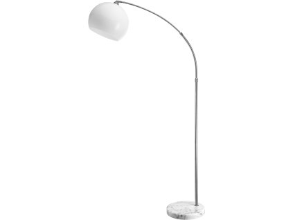 Lampă de podea curbată de design cu bază de marmură - reglabilă 190 - 200 cm 64179