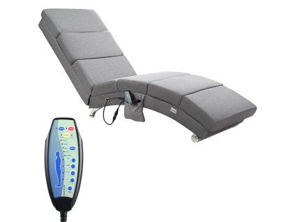 Scaun London cu functie de masaj si incalzire - gri 25140