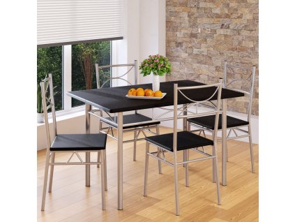 Set de sufragerie Paul - negru 25831