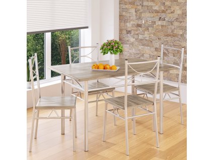 Set de sufragerie Paul - stejar natural 27995