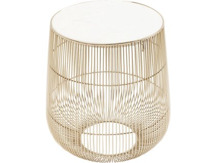 Kare Design Masuta laterala Beam - marmura alba 16829