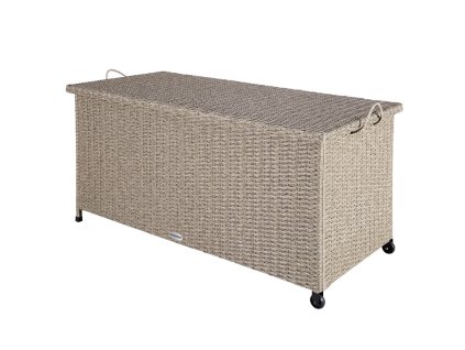 Cutie depozitare 122cm x 56cm x 61cm - crem cu roti 22908