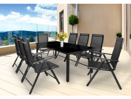 Ansamblu aluminiu ALU 1 + 8 - Negru 23806