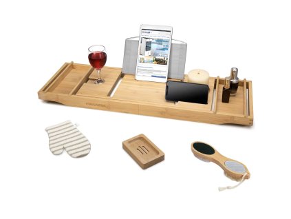 Raft pentru cada de bambus - 75x23x4