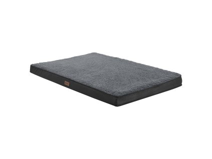 Pat pentru caini 112x81x8 cm - gri