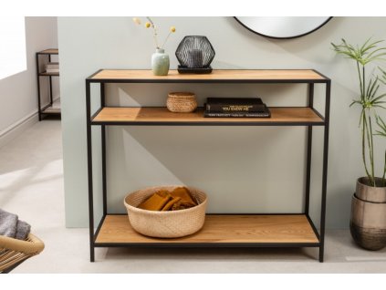 Consolă Slim Line 100cm stejar sălbatic 37784