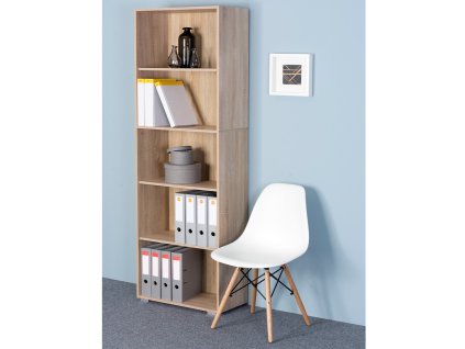 Bibliotecă 190 cm - 5 compartimente 33102