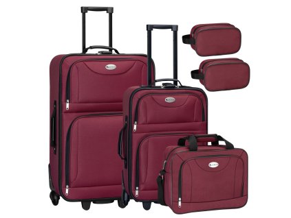 Set valize de voiaj Atena - visiniu