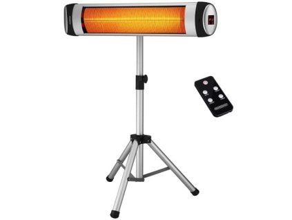 Încălzitor cu suport - argintiu