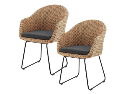 Scaune din ratan din rachita Cody 2 buc