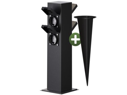 Rafturi de gradina 4x sertare - negru