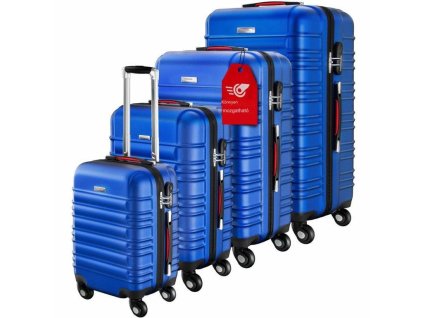 Set de voiaj 4 piese - albastru