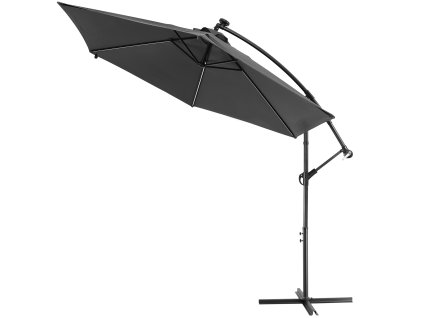 Umbrela de soare LED Mali Ø330 cm - antracit