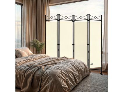 28532 8 4 paneles kepernyo lucca krem