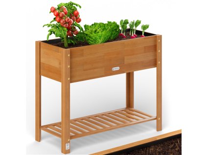 Ghiveci cu flori 68x30x75 cm - lemn de salcam