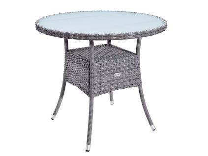 Masa din ratan Ø60 cm - gri