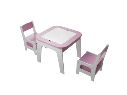 Milou gyermek fa készlet - rózsaszín