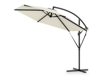 Alu Ø330 cm-es kerti napernyő - krémszínű