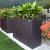 22799 viragcserep 95 x 27 x 60 cm barna 24020