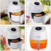Cuptor cu aer cald FRYER 1 alb - 9 în 1 cu ecran tactil 1485 W 3,6 l 24236