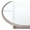 22901 1 rattan asztal szurke 24367