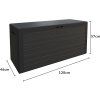 22916 17 woody tarolodoboz 280 l antracit meretek