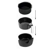 Cuptor cu convecție cu cuptor 9 în 1 - negru 3,2 l 26365