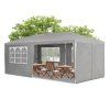23444 12 party sator 3x6 m sotetszurke