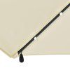 23678 3 led napernyo brazil 3 5 m krem 27235