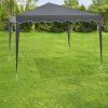 23687 vivara kerti pavilon 3 x 3 m szurke 27270
