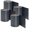 Banda de protectie PVC pentru gard 4 buc - antracit 27386