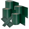 Banda de protectie PVC pentru gard 4 buc - verde 27463