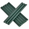 Banda de protectie PVC pentru gard 4 buc - verde 27469