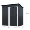 Casuta de gradina A0 181x162x86 cm - antracit 27565