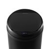 Coș de gunoi fără contact 30l - negru 27606