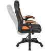 Scaun de birou Montreal - negru / portocaliu 27862