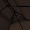 24710 11 kerti pavilon topas 4x3 m barna reszlet