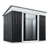 Casuta de gradina A1 196x122x182 cm - antracit 23281