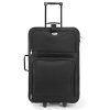 Set valize de voiaj pe roti, negre, 4 piese (60l, 34l, 16l, 3l) 24828