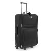Set valize de voiaj pe roti, negre, 4 piese (60l, 34l, 16l, 3l) 24829