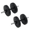 Set de greutăți 3 în 1 60 kg 29815