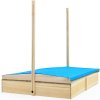 Cutie cu nisip cu banci -120x120 cm 30250