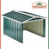 Garaj pentru robot de tuns iarba 86x100x63cm - verde 30994