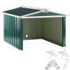 Garaj pentru robot de tuns iarba 86x100x63cm - verde 30992