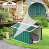 Garaj pentru robot de tuns iarba 86x100x63cm - verde 30993