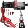 Troliu electric - 12V - 907kg accesorii