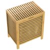 Cos de rufe din bambus - 62L de sus
