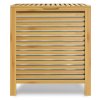 Cos de rufe din bambus - 62L din fata