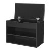 Suport pantofi 60x30x44 cm - laterale negre