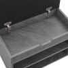 Raft pantofi 60x30x44 cm - spatiu de depozitare gri